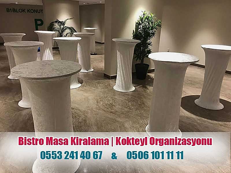 Kiralık Kokteyl Masası